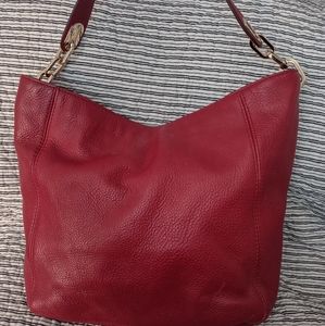 Genuine Michael Kors Red Purse